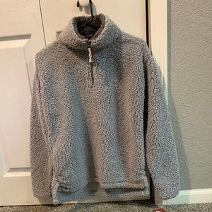 Comfy Gray Quarter Zip